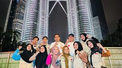 Sebelum Disebar, Inilah Potret Pimpinan dan Mahasiswa STKIPMku Kunjungi Wisata Ikonis Malaysia